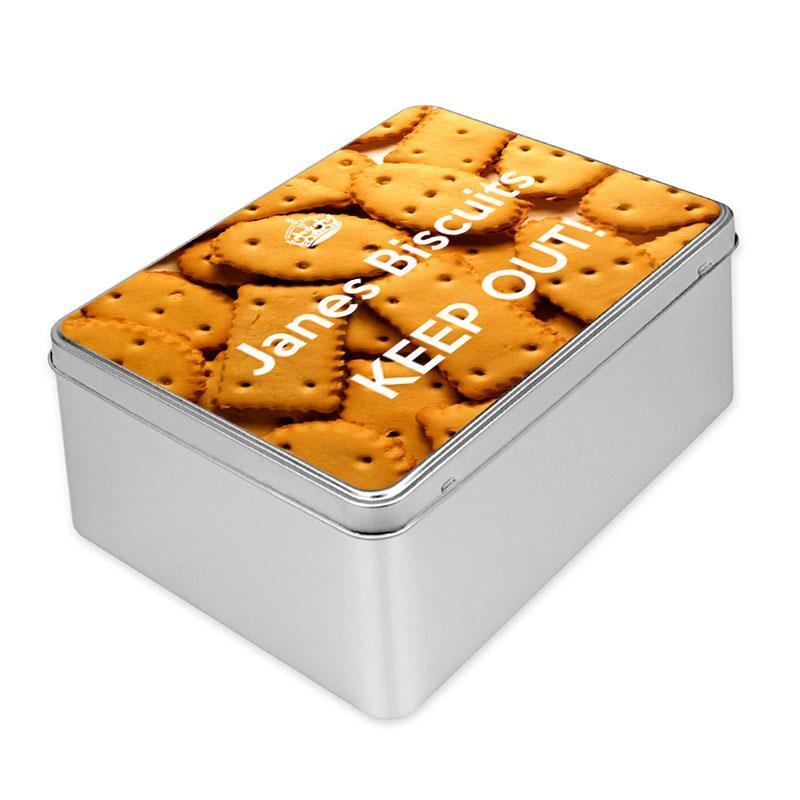 Scatola di latta per biscotti - Foto Regali Originali