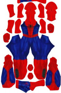 costume-spiderman-classico-rosso-grafica-pattern-template