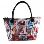 borsa con collag -foto personalizzata