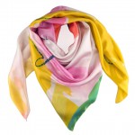 stampa foulard in seta personalizzato