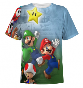 t-shirt super mario regali gamer