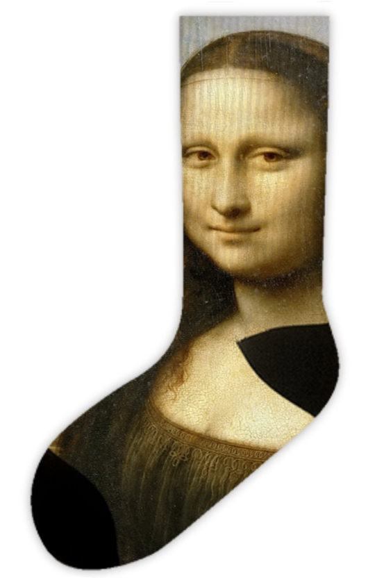 Calza la gioconda