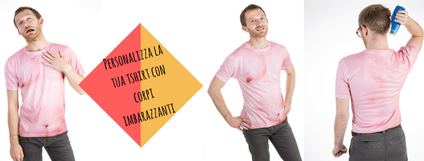 maglietta corpo imbarazzante