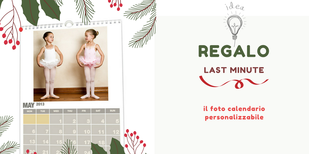 calendario personalizzato con foto