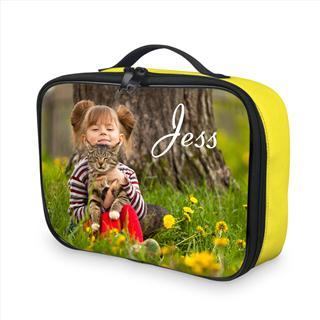 Borsa Frigo Personalizzata In Neoprene Con Foto E Testo, 29x12,5x30 Cm, Isolata Termica, Lavabile, Per Pranzo O Pic Nic - 2