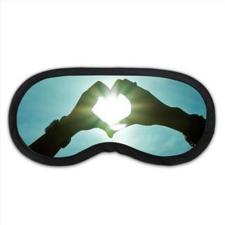 Mascherina Per Dormire 3D Con Coppa Profonda 2cm - Memory Foam E Cinghia Regolabile - Blu - 6